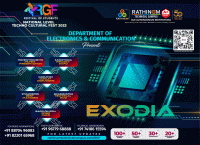 EXODIA 2023 Techno Cultural Fest Poster